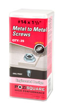 Metal to Metal Screws